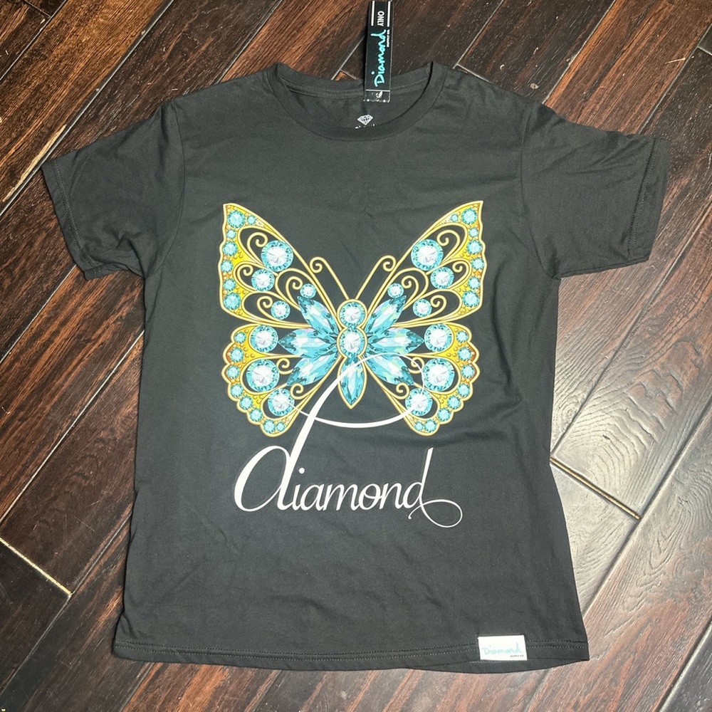 Crewneck short sleeve 100% cotton T-shirt unisex California coastal skater